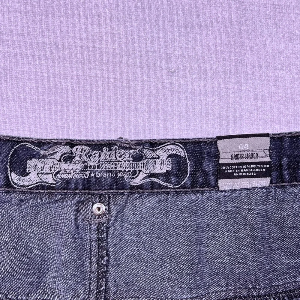 Raider Jean Co‎ Mens Dark Wash Straight Leg Denim Jeans Size 44